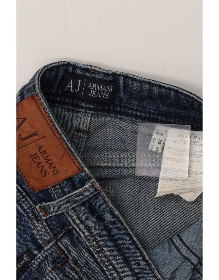 Blugi Armani pentru femei Slim Bootcut W26 L29 Bumbac albastru