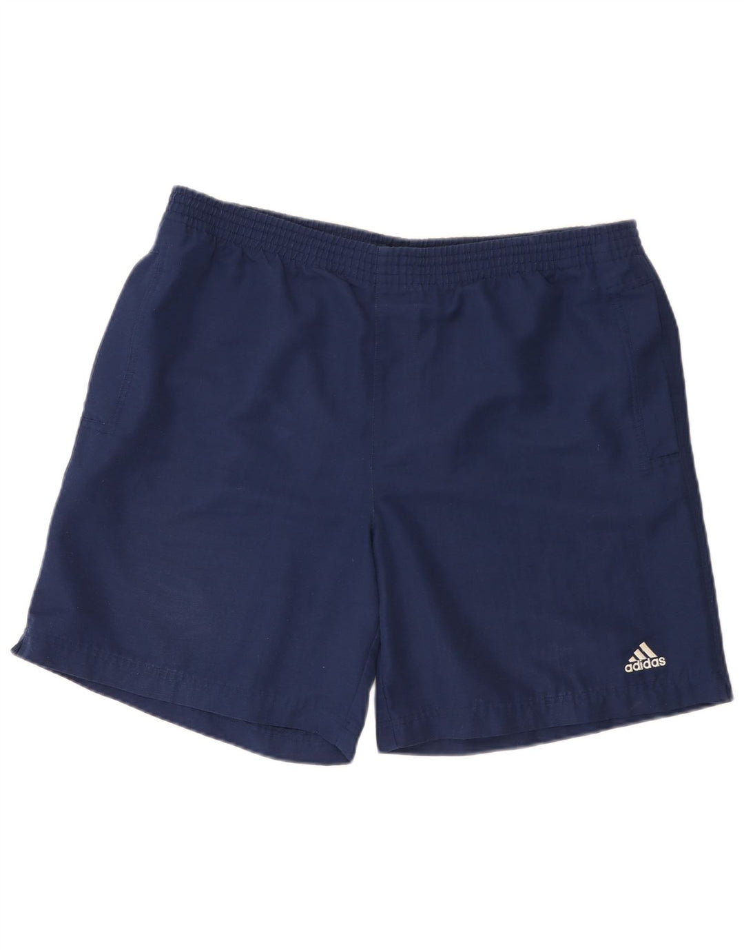 Pantaloni scurți sport pentru bărbați Adidas, mari, albastru, poliester