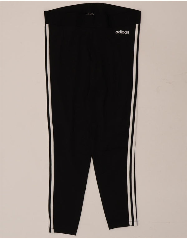 Leggings pentru femei Adidas UK 16/18, mare, negru, bumbac