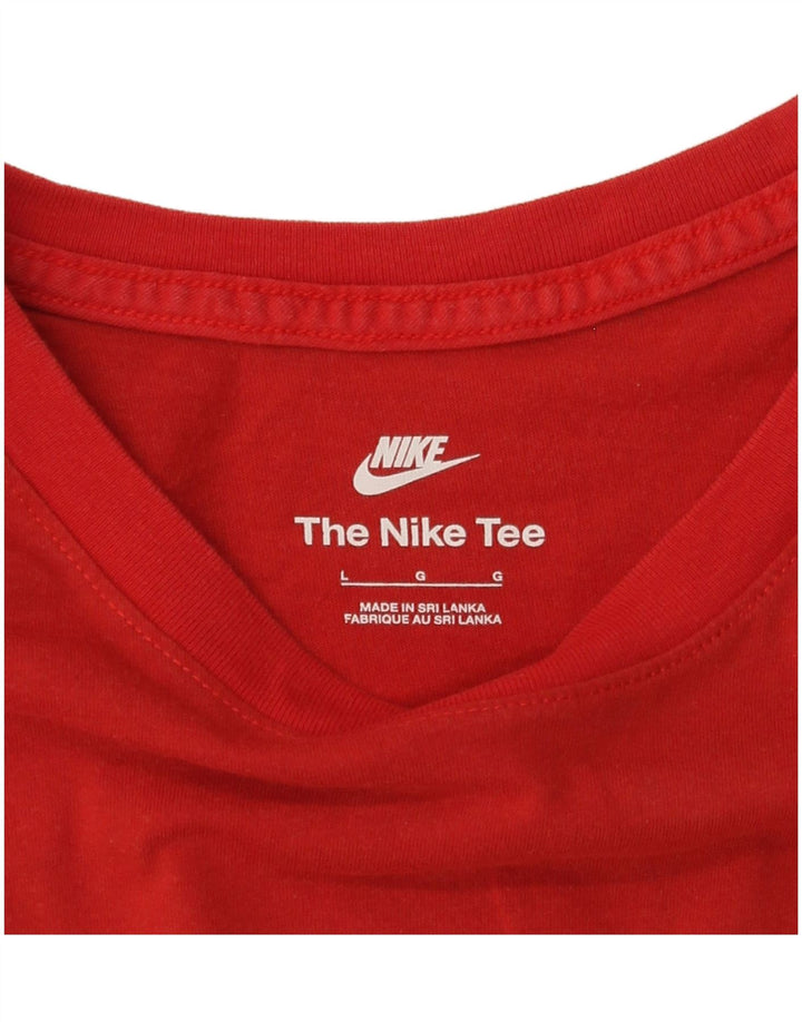 Tricou grafic Nike pentru bărbați Top mare roșu