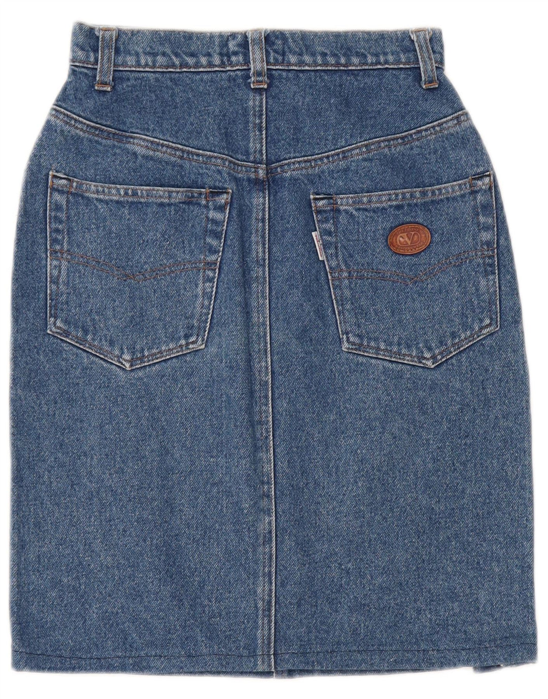 Fusta de blugi pentru femei Valentino W26 Small Blue Bumbac