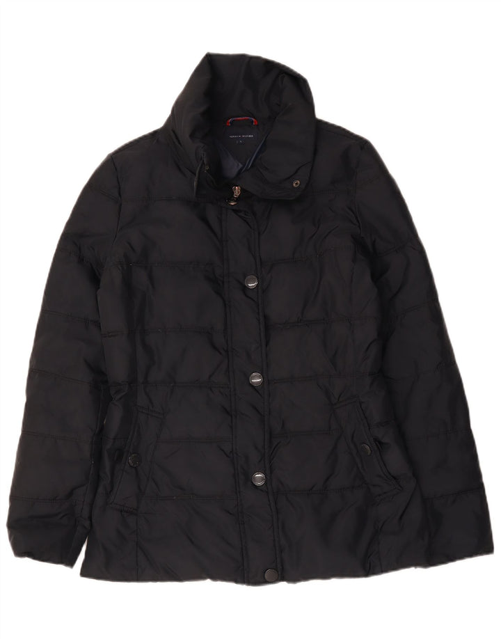 Jachetă căptușită supradimensionată pentru femei Tommy Hilfiger UK 10 Small Bleumarin
