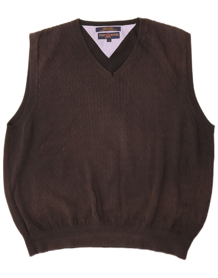 Vestă pentru bărbați Tommy Hilfiger, bluză mare, negru