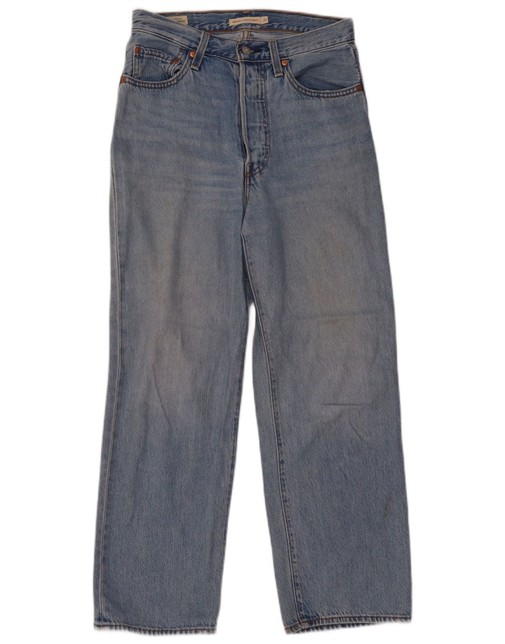 Blugi drepti pentru femei LEVI'S Ribcage W27 L27 Bumbac albastru