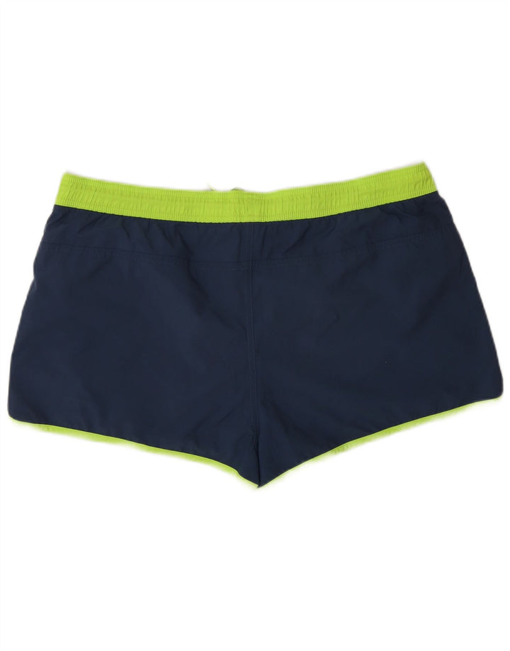 Pantaloni scurți sport pentru bărbați Adidas, mari, bleumarin, poliester color bloc