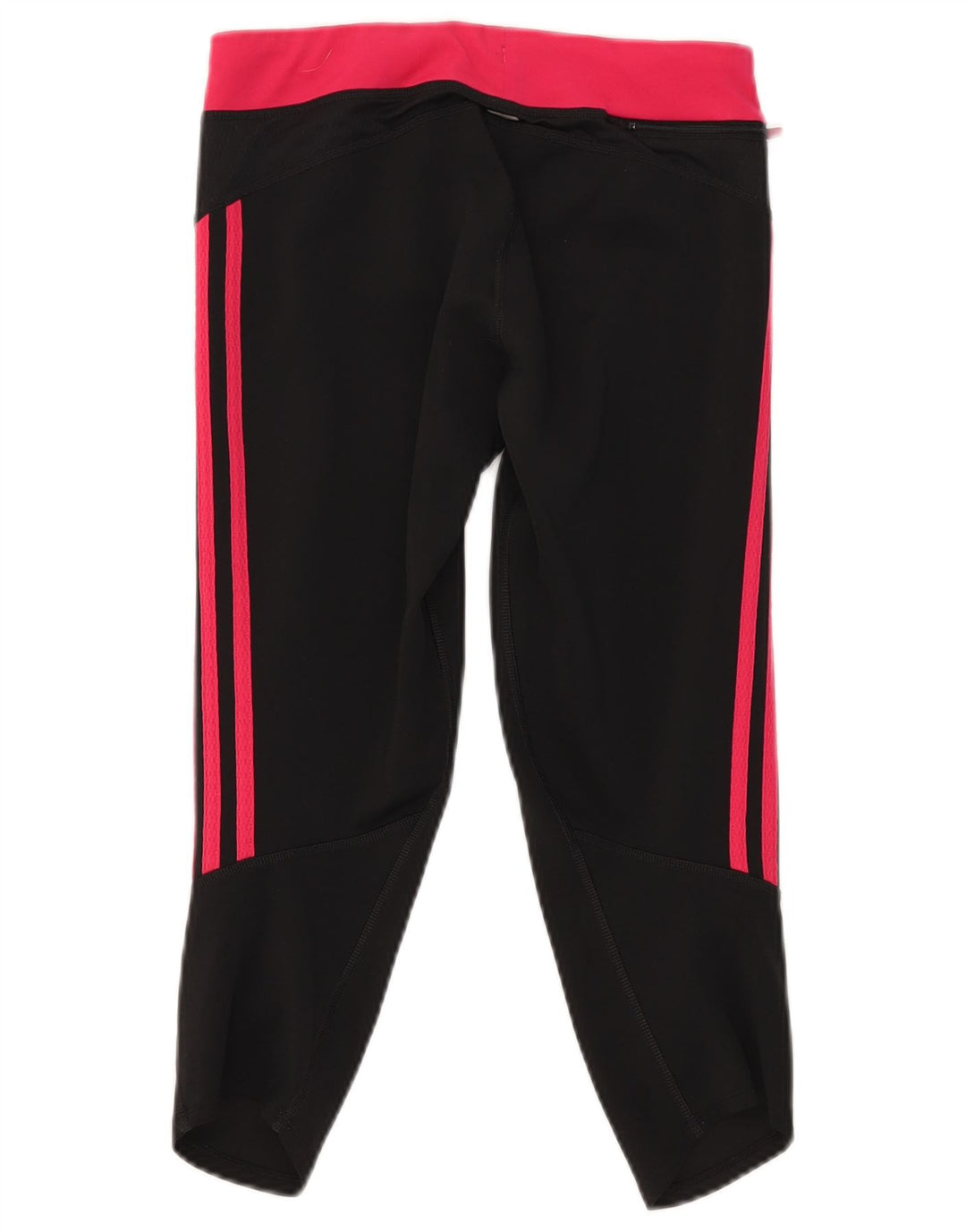 Leggings Capri Adidas pentru femei UK 12 Medium Black Colorblock Poliester
