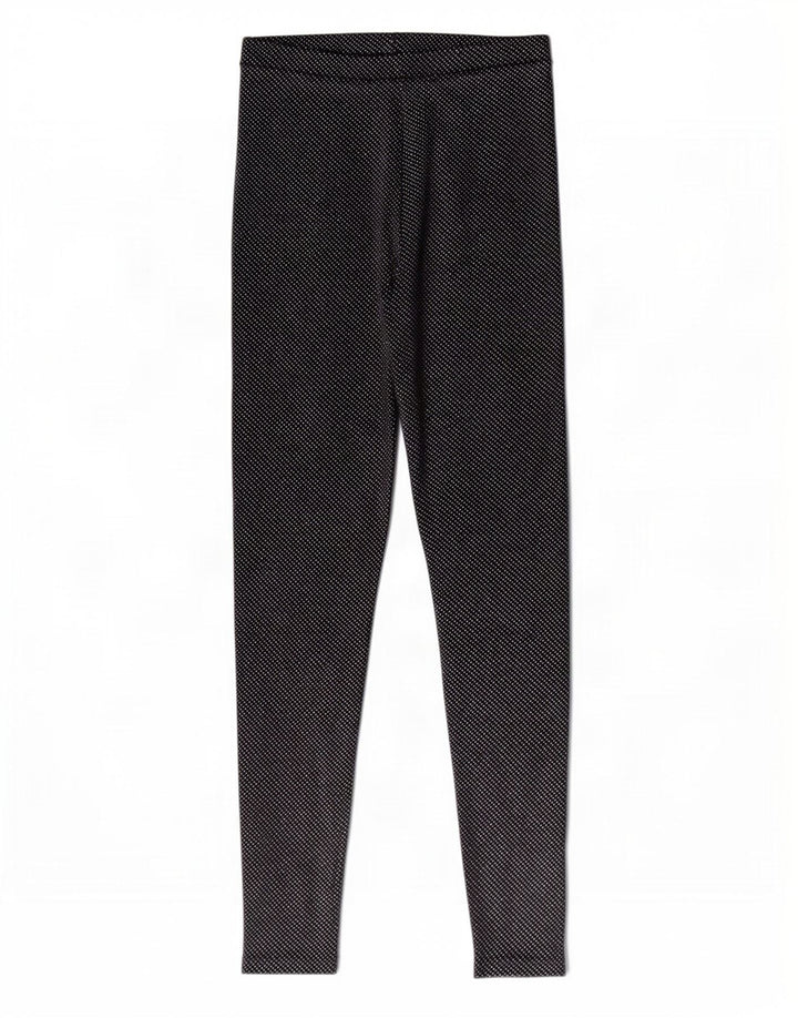 Leggings pentru femei Zara UK 8, poliester cu pete negre mici