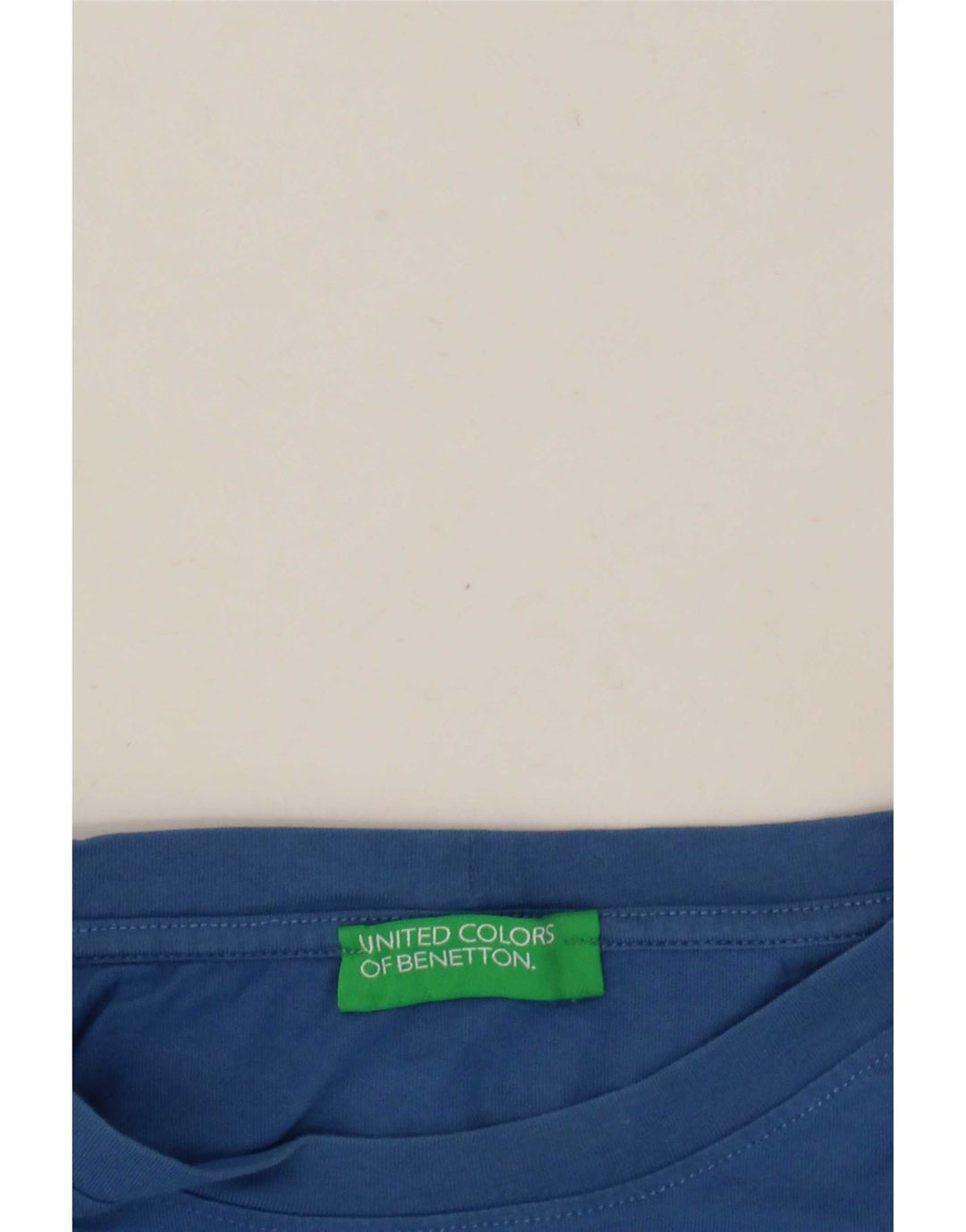 Tricou Benetton pentru femei Top UK 16 Large Blue