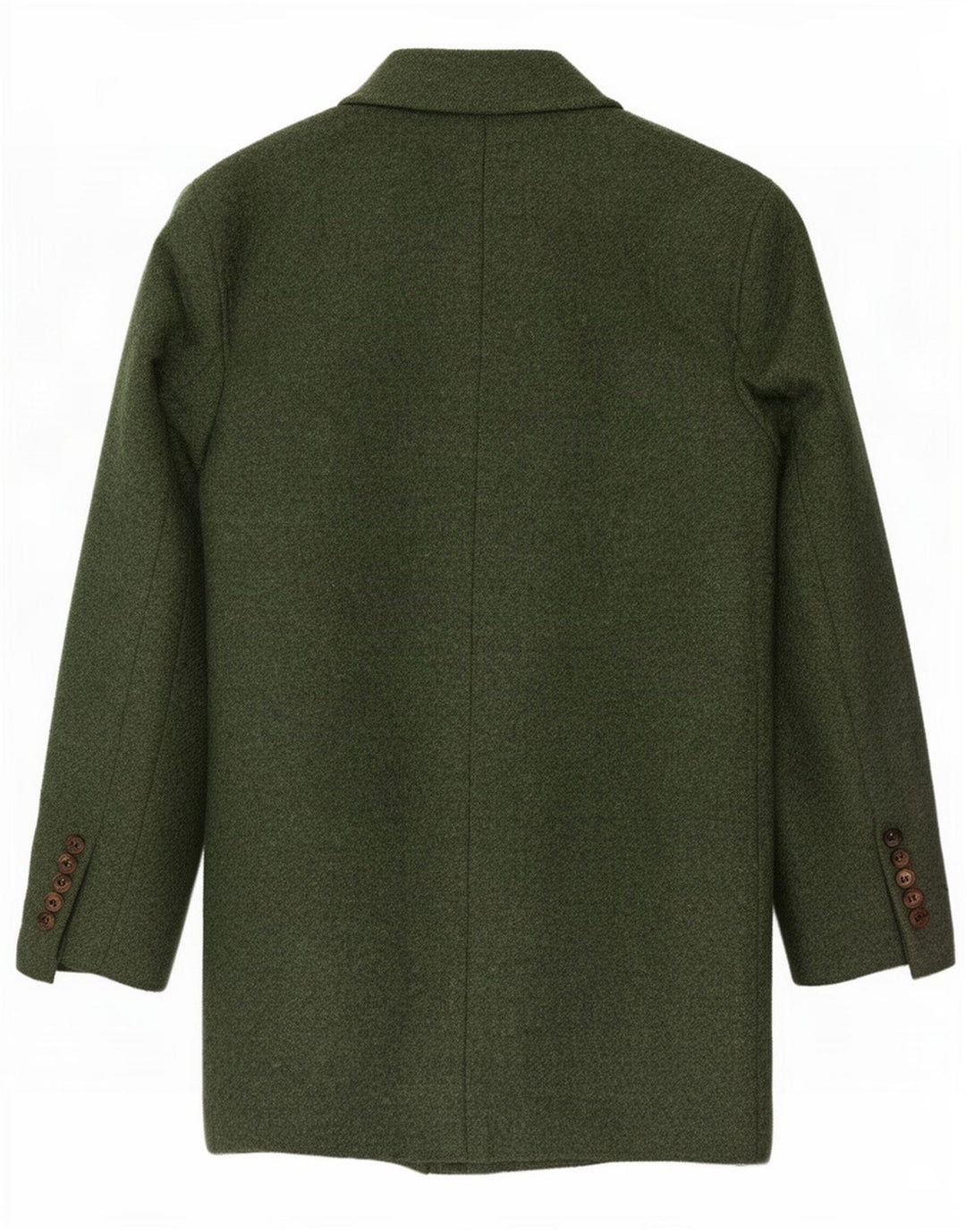Pardesiu Vintage Bărbați IT 44 XS Lână Verde