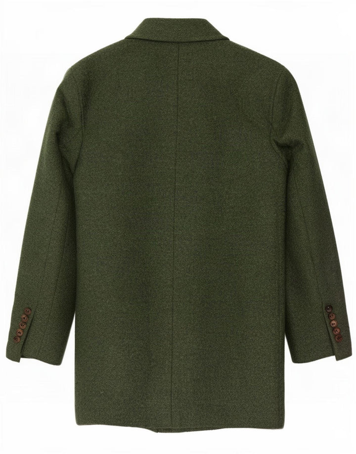 Pardesiu Vintage Bărbați IT 44 XS Lână Verde