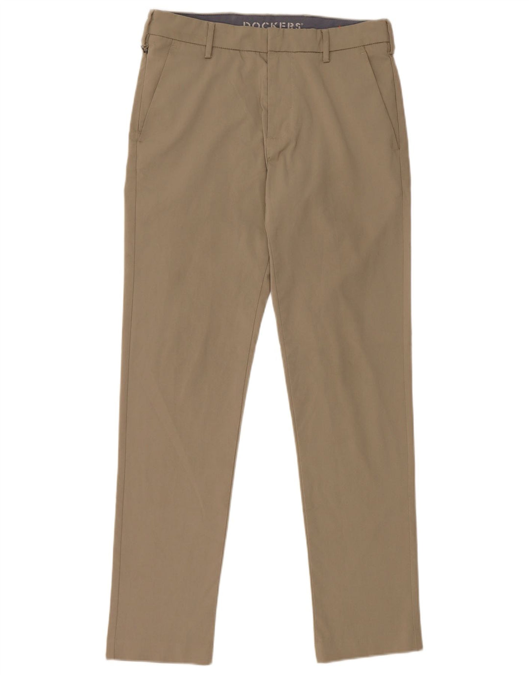 Pantaloni chino subțiri Dockers pentru bărbați L29 L32 poliester bej