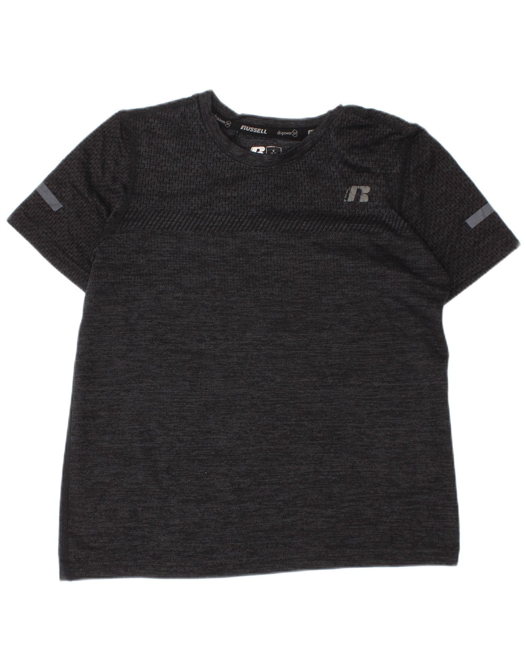 Tricou Russell Athletic pentru băieți Top 6-7 ani mic, gri cu pete