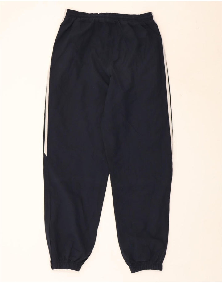 ADIDAS Boys Tracksuit Trousers Joggers 12-13 Years  Navy Blue Polyester