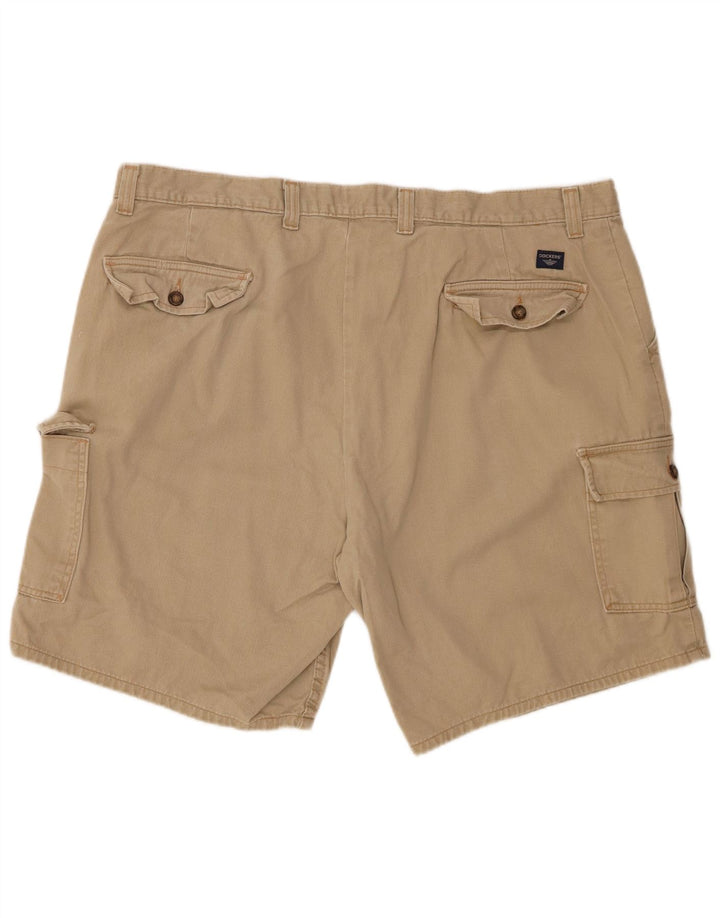Pantaloni scurti cargo pentru bărbați DOCKERS W42 2XL bumbac bej