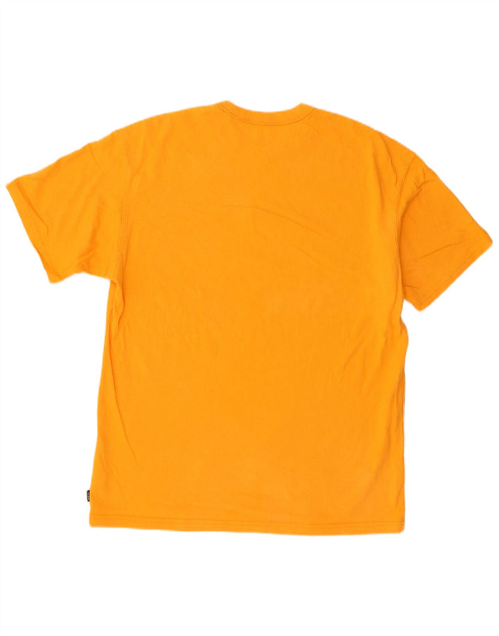 Tricou Nike pentru bărbați, cu croiala lejeră, top din bumbac portocaliu mediu