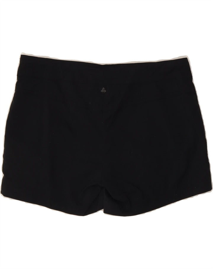 PRANA Womens Sport Shorts Small W32  Black Nylon Vintage Prana and Second-Hand Prana from Messina Hembry 