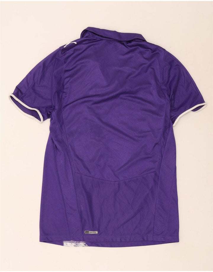 Tricou polo Puma pentru bărbați, mov mediu, bloc de culoare
