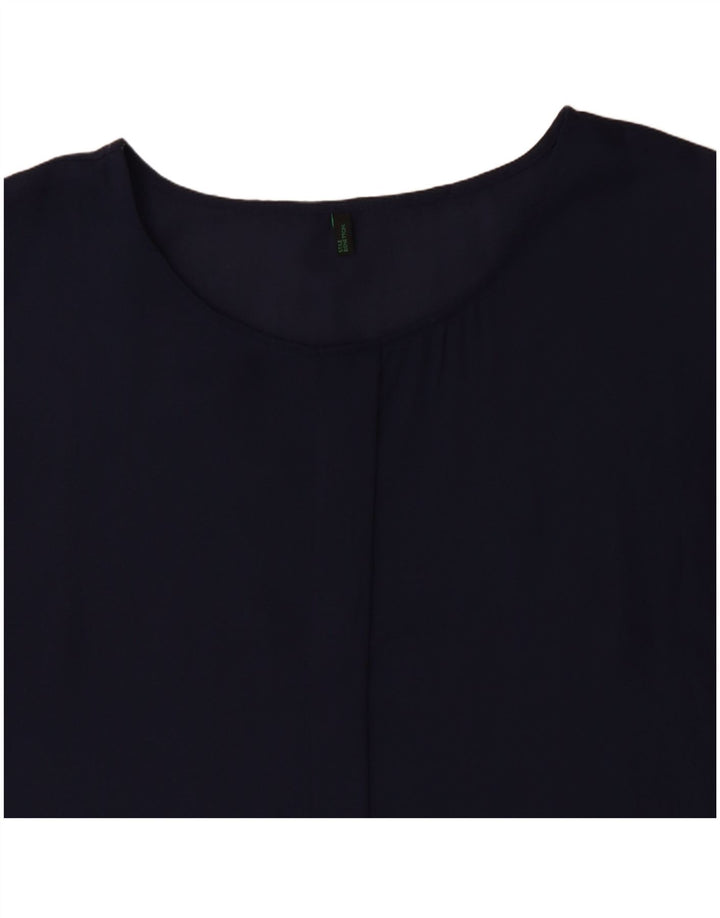 Rochie tunică pentru femei BENETTON UK 14 Medium Bleumarin