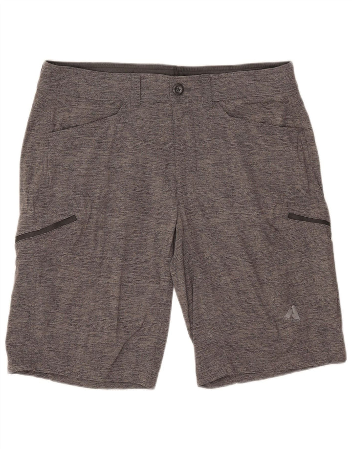 Pantaloni scurți cargo pentru bărbați Eddie Bauer W35, nailon mare, gri pete