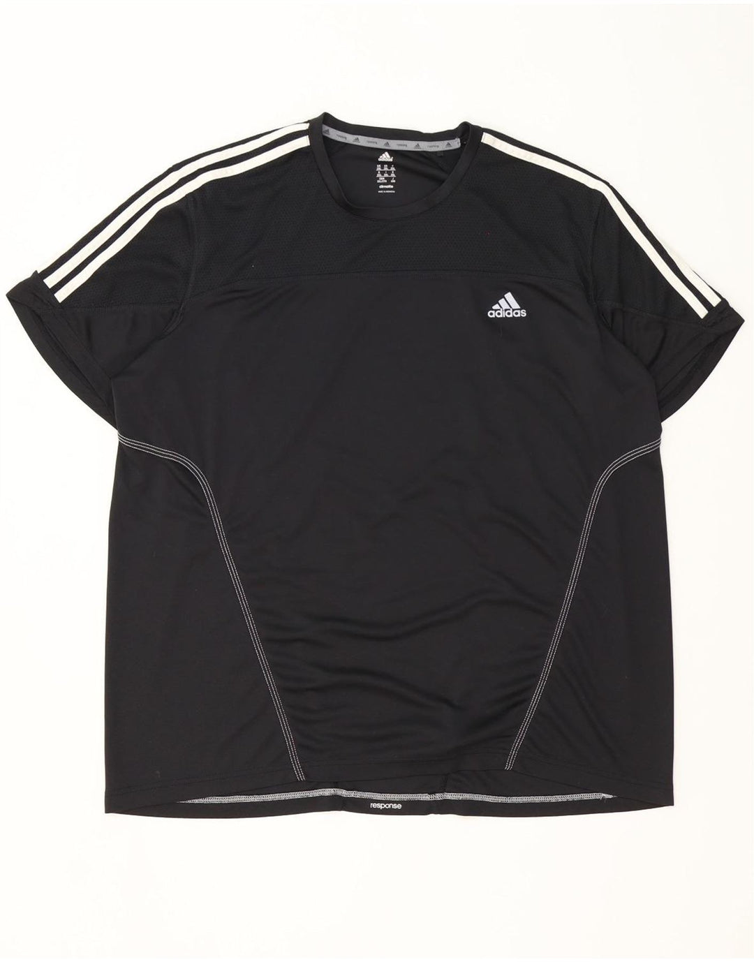 Tricou Adidas Climalite pentru bărbați Top 2XL poliester negru