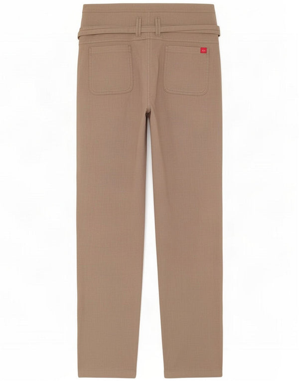 Miss Captain Pantaloni casual drepti pentru femei EU 38 Medium W32 L33 Gri