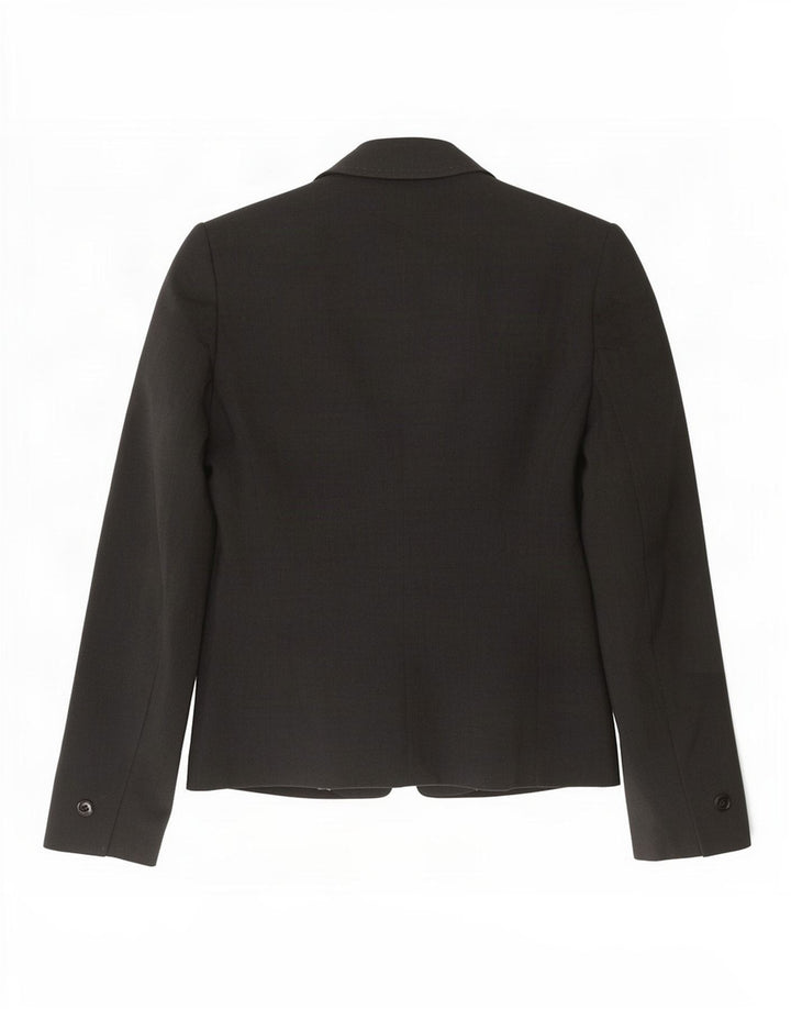 Jachetă pentru femei Marks & Spencer Petite cu 3 nasturi, UK 8, Gri mic