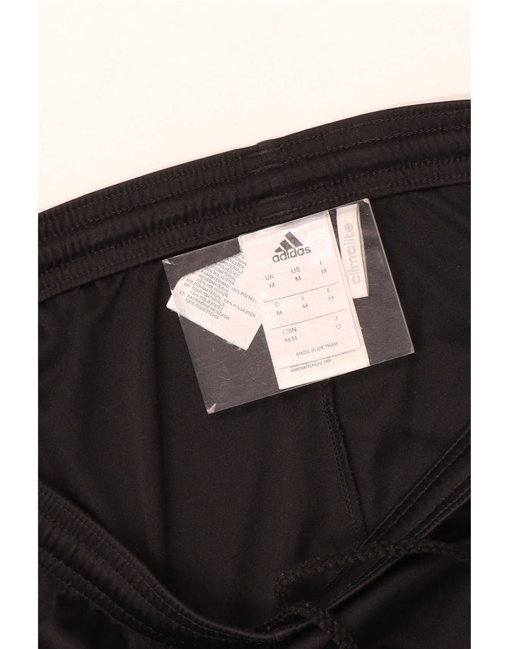 Pantaloni scurți sport pentru bărbați Adidas Climalite, poliester geometric negru mediu
