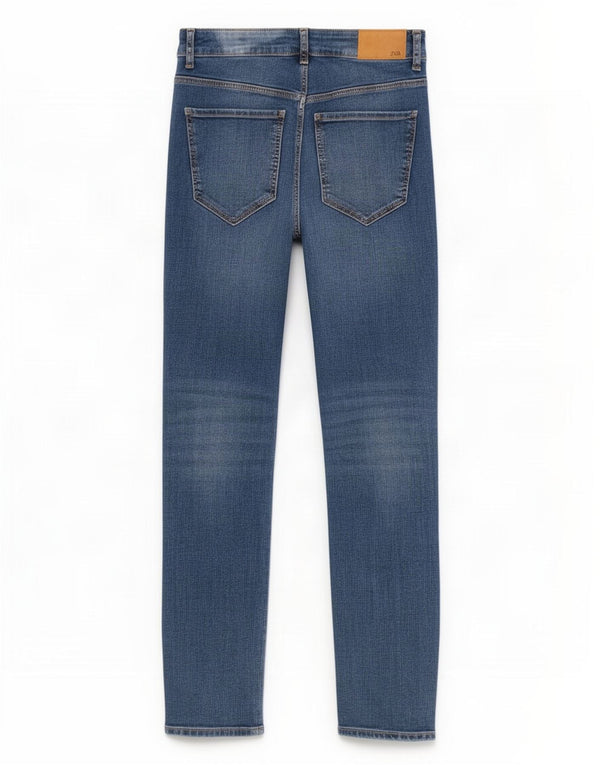 Blugi skinny de damă Zara EU 42 Large W32 L27 Albastru