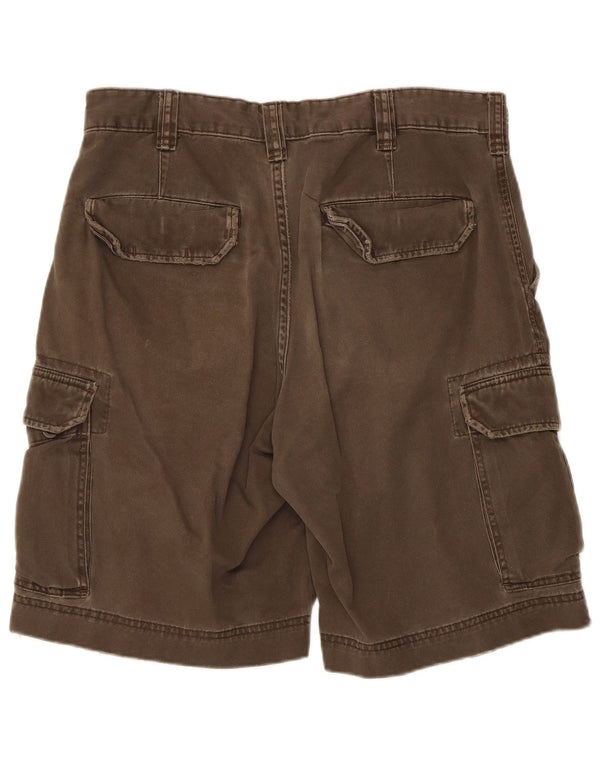 Pantaloni scurți cargo pentru bărbați Merona W32 bumbac maro mediu