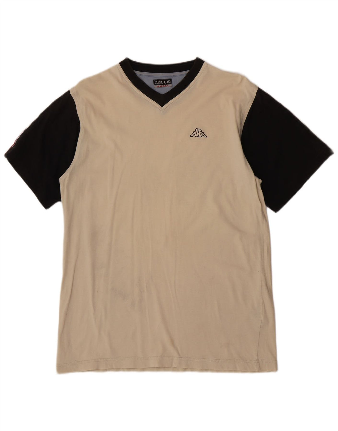 Tricou Bărbați Kappa Top Mic Bej Colorblock Bumbac