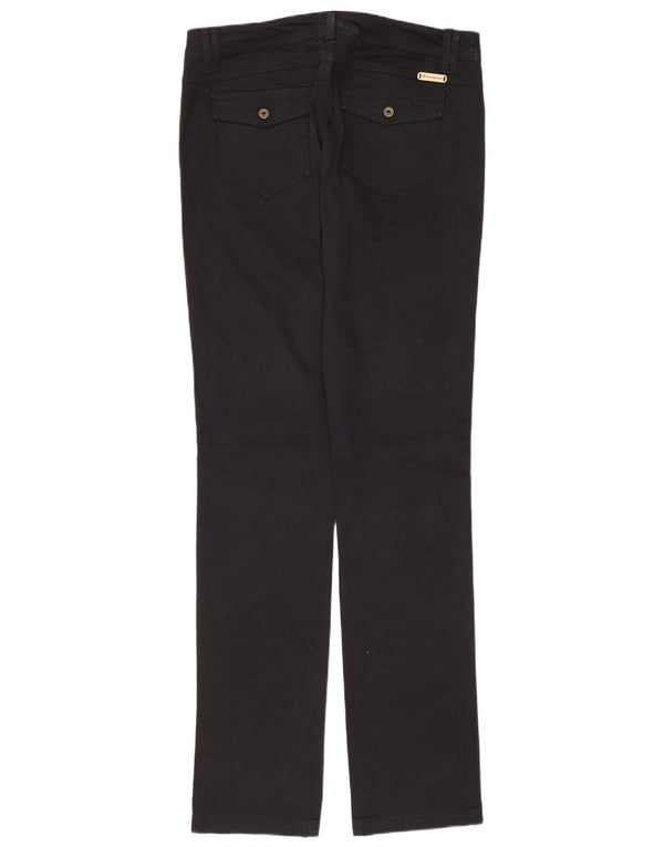 Pantaloni casual drepti pentru femei CHAMPION L30 L34 Bumbac negru