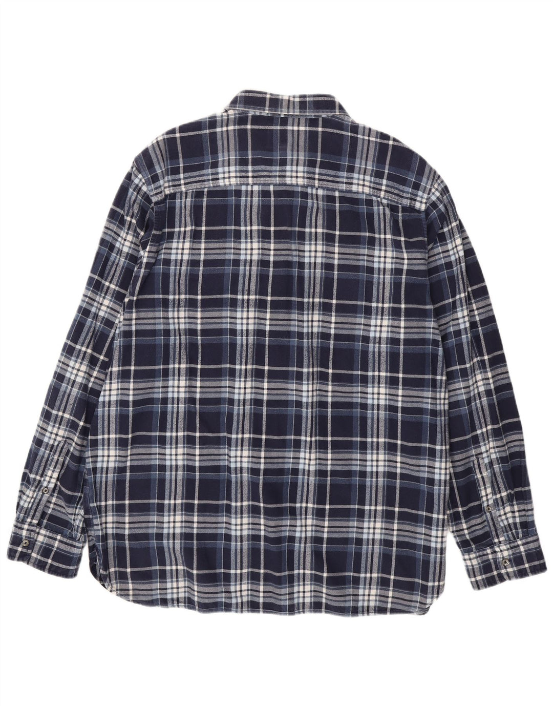 Cămașă de flanel pentru bărbați TIMBERLAND Regular Fit, 3XL, bumbac cu carouri bleumarin