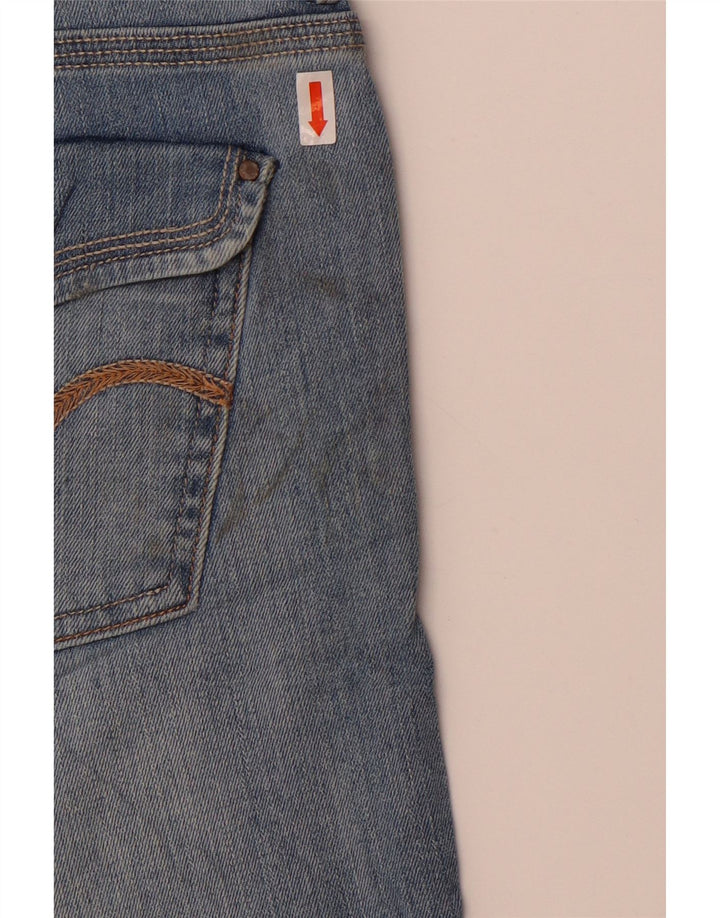 Pantaloni scurți din denim Levi's pentru femei US 6 Medium W28 Blue Bumbac