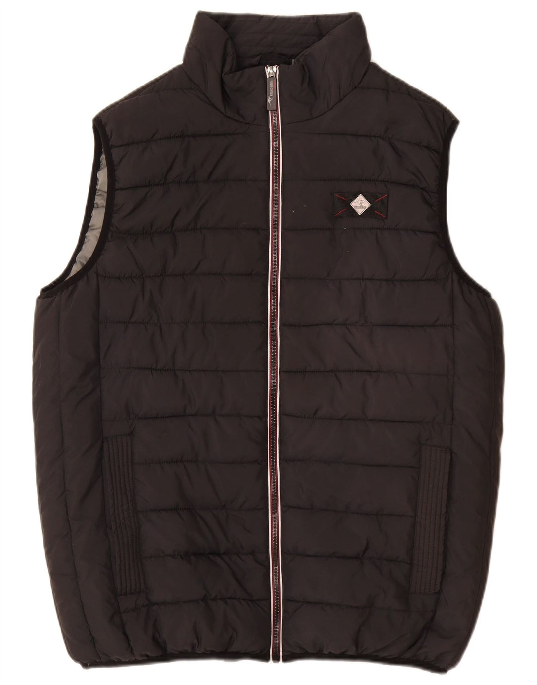 Gilet căptușit pentru bărbați Roadsign UK 42 XL Poliester negru