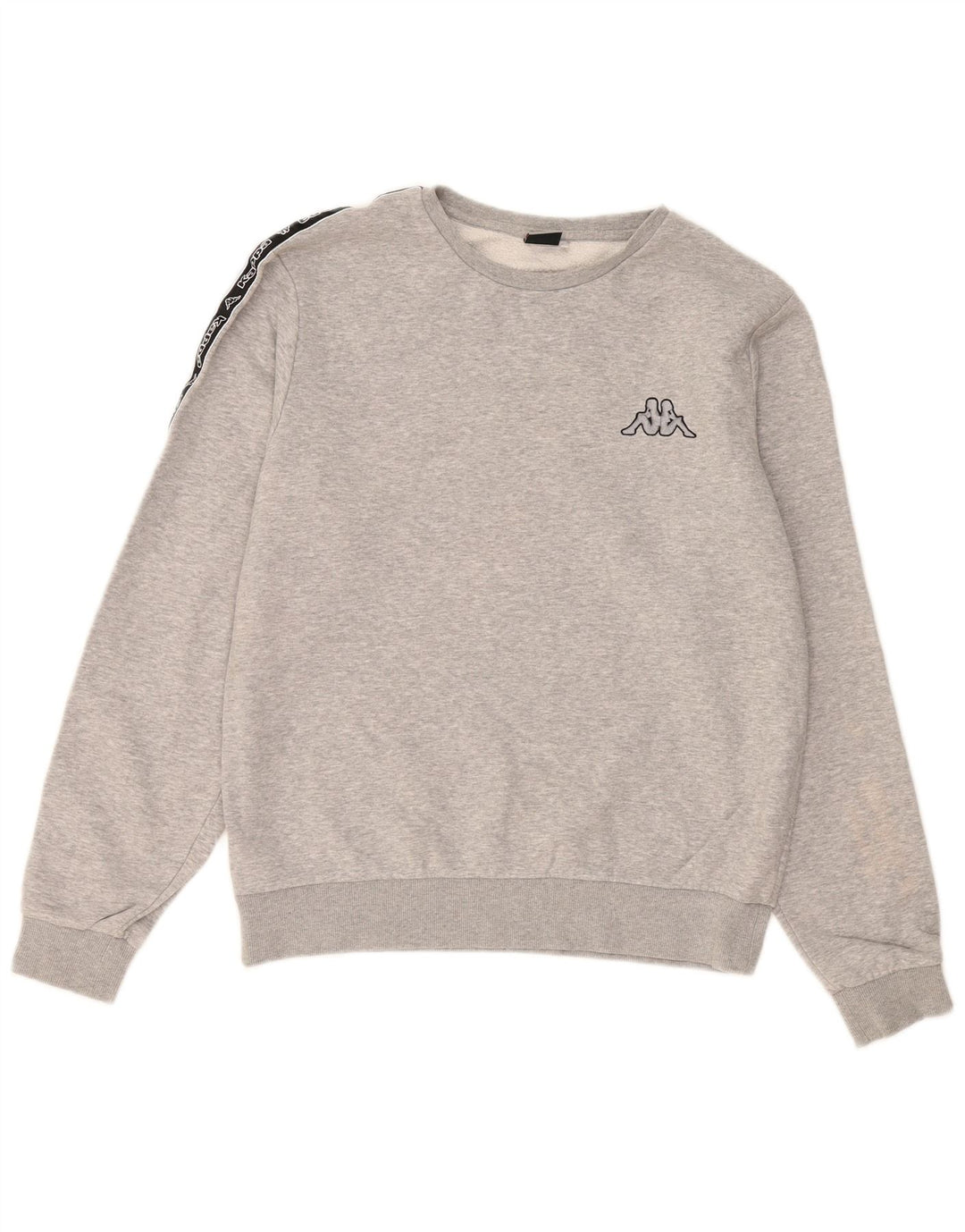 Hanorac grafic pentru bărbați KAPPA Pulover mare bumbac gri