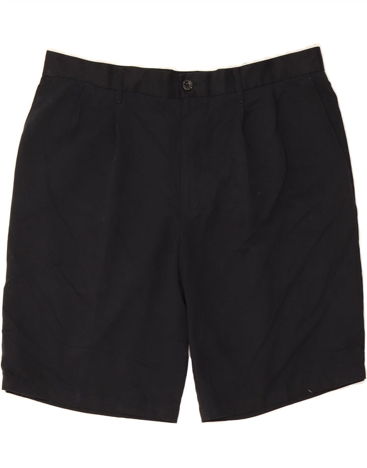 DOCKERS Mens Pegged Chino Shorts W36 Large Navy Blue Polyester Vintage Dockers and Second-Hand Dockers from Messina Hembry 