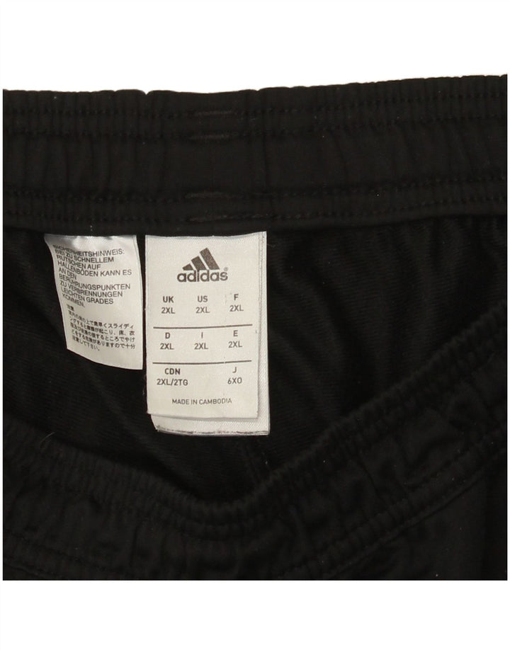 Pantaloni de trening Adidas pentru bărbați 2XL poliester negru