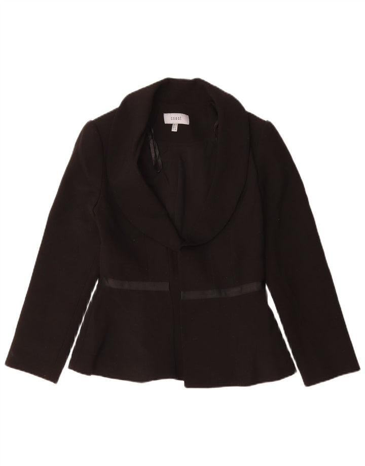 Jachetă Coast Open Blazer pentru femei UK 8, poliester negru mic