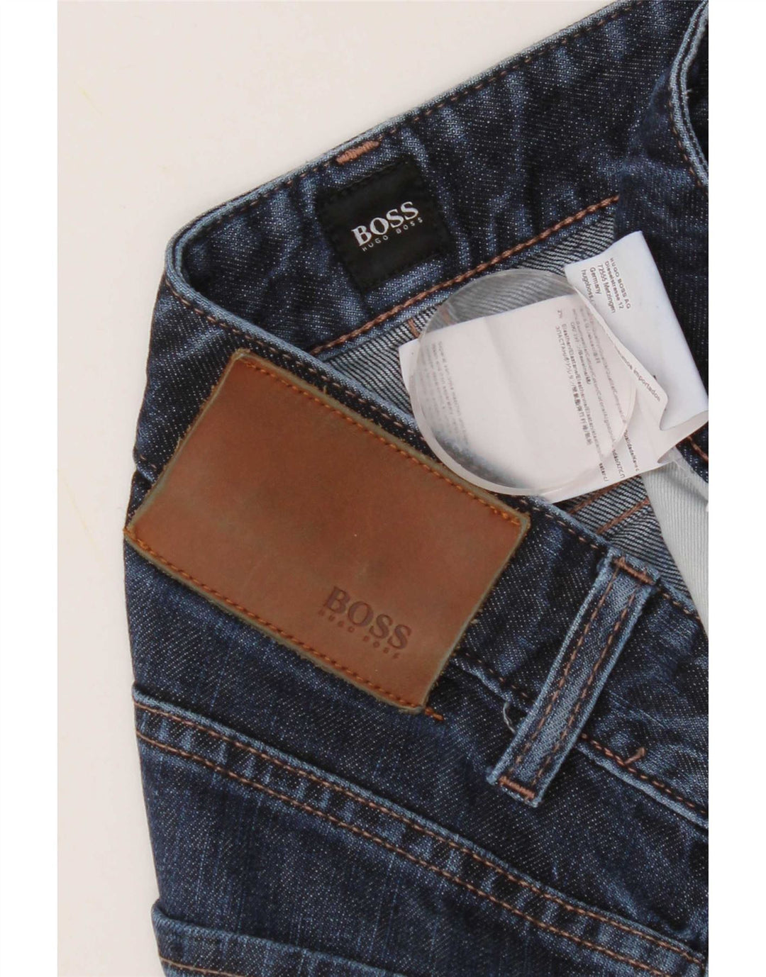 Blugi slim pentru femei Hugo Boss W33 L32 Bumbac albastru