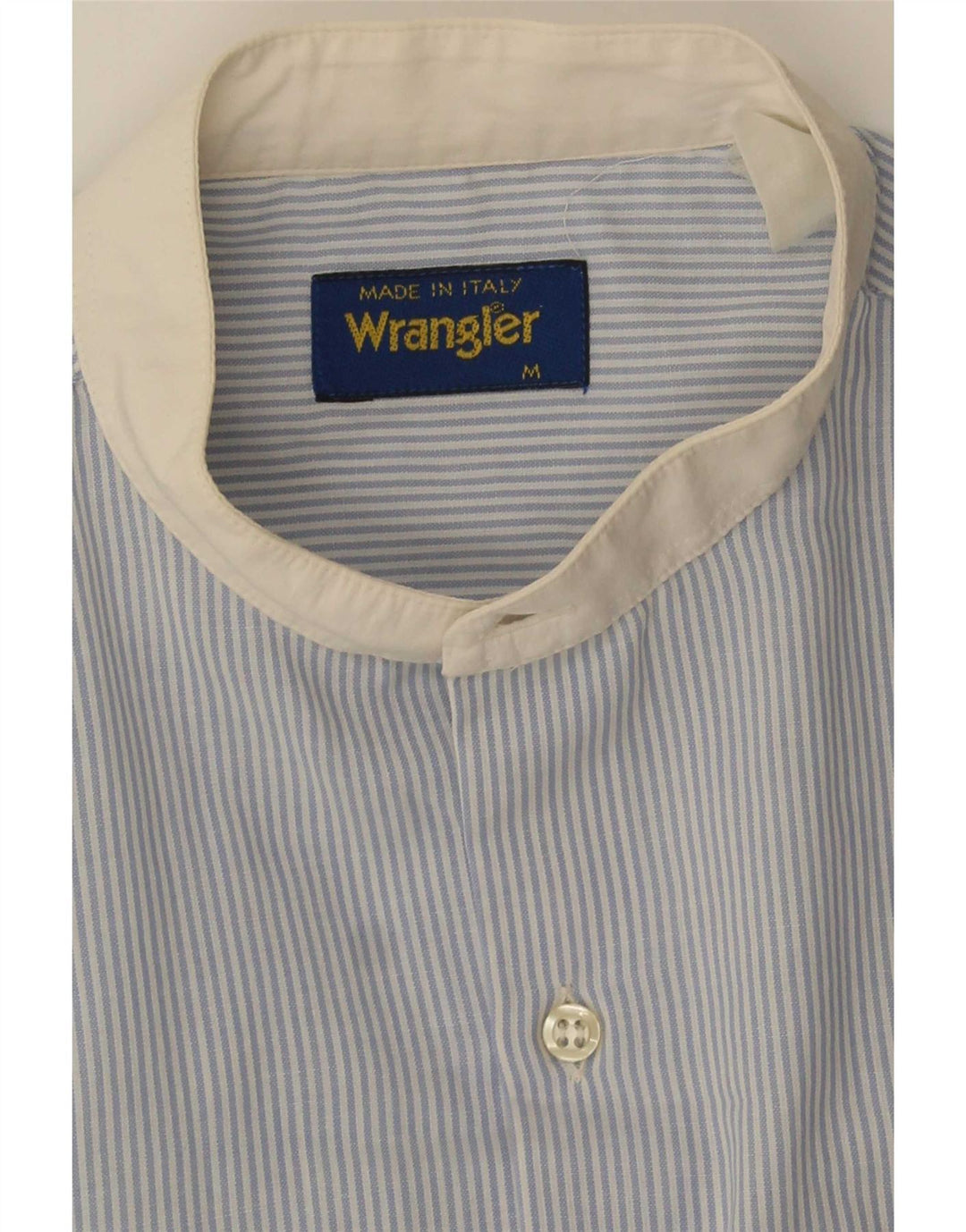 Cămașă cu mânecă scurtă pentru bărbați Wrangler, cu dungi albastre medii