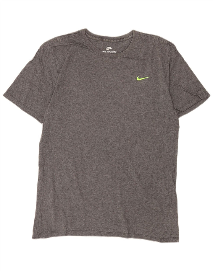 Tricou pentru bărbați Nike Top Medium Gri Bumbac