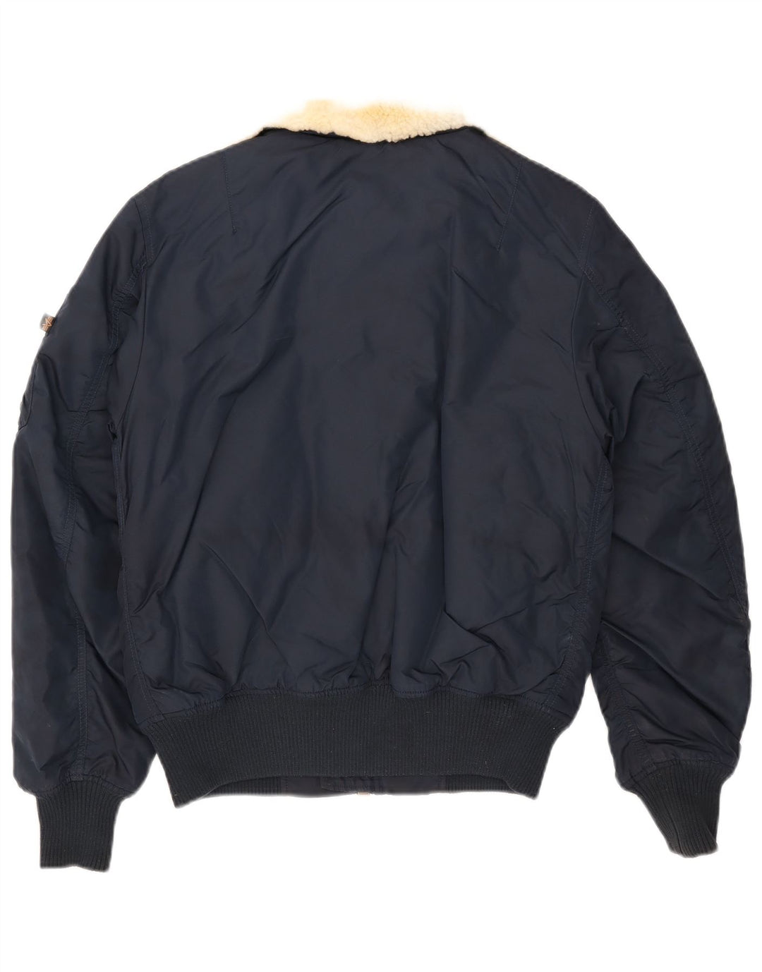 Jachetă bomber pentru bărbați Alpha Industries Marea Britanie 36 Nailon mic, albastru bleumarin