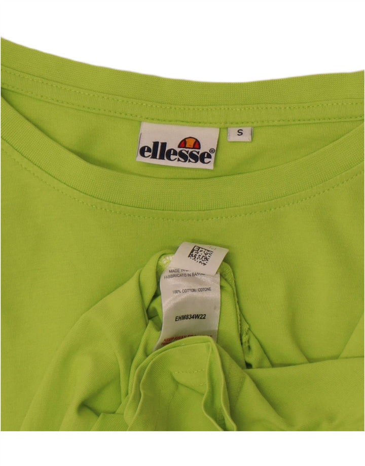Tricou bărbați Ellesse Top mic verde bumbac