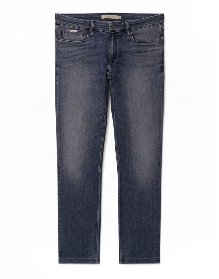Blugi slim pentru bărbați Calvin Klein W34 L29 albastru