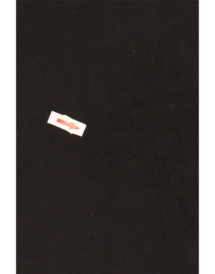 Cămașă polo KAPPA pentru bărbați, bumbac negru mare