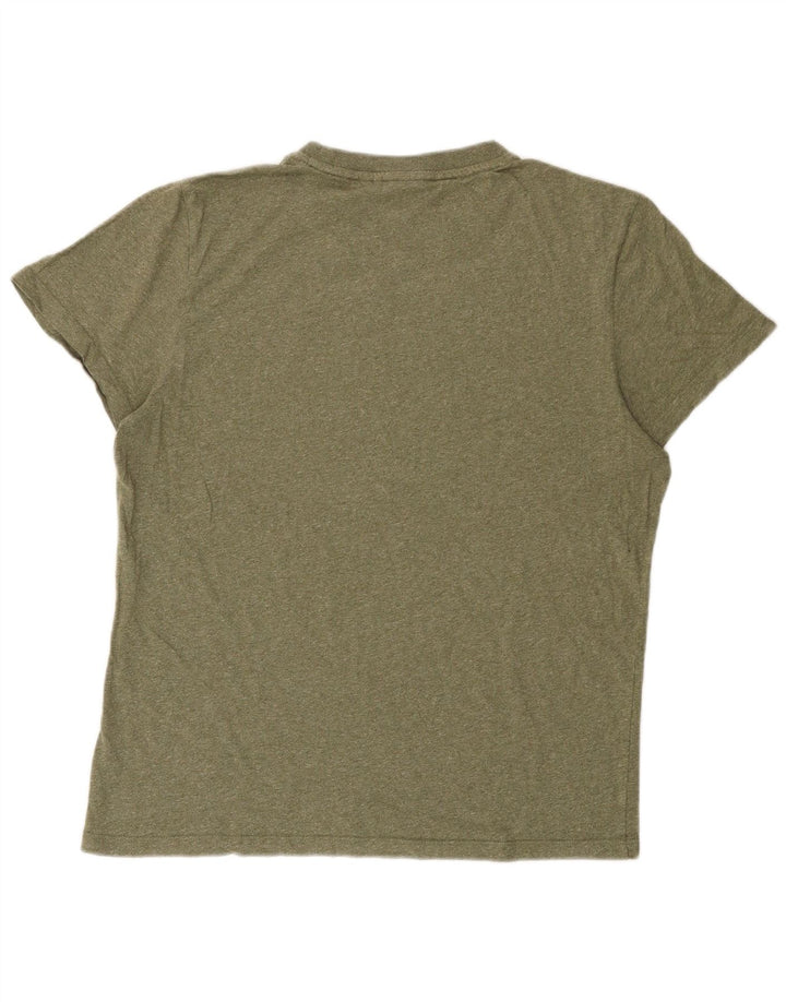 Tricou Superdry pentru bărbați Top XL Kaki Flecked