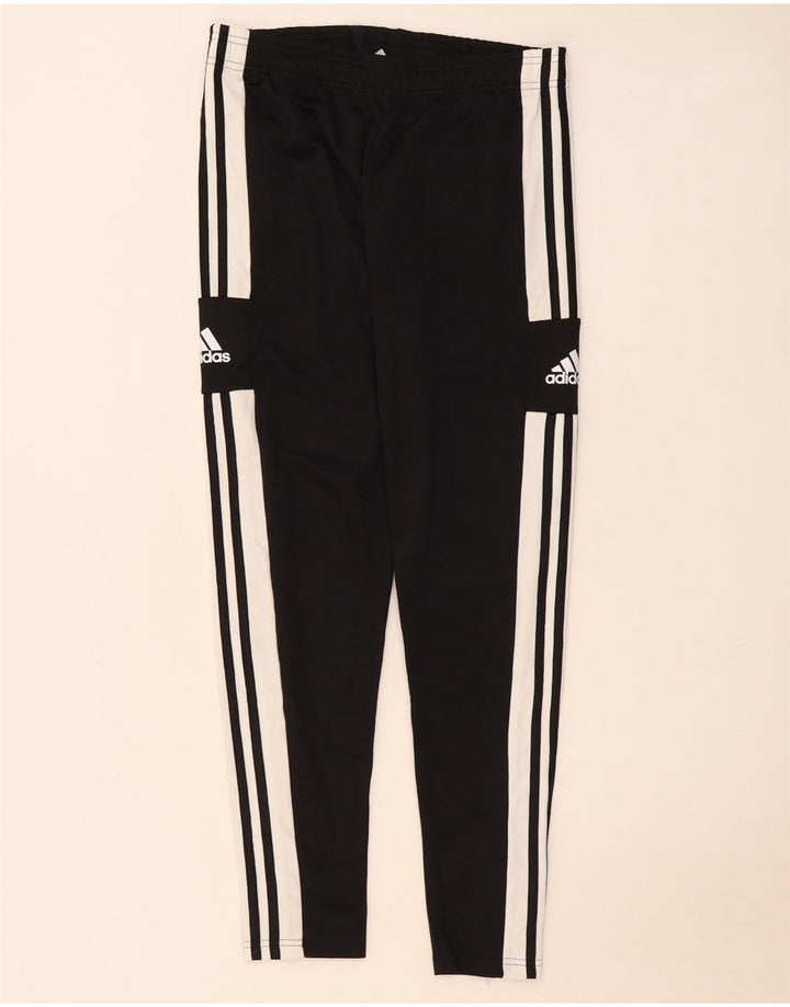Pantaloni de trening Adidas Aeroready pentru bărbați, negru mediu, poliester bloc de culoare