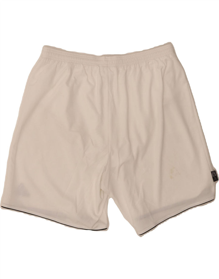 ADIDAS Mens Climalite Sport Shorts XL  White Polyester Vintage Adidas and Second-Hand Adidas from Messina Hembry 