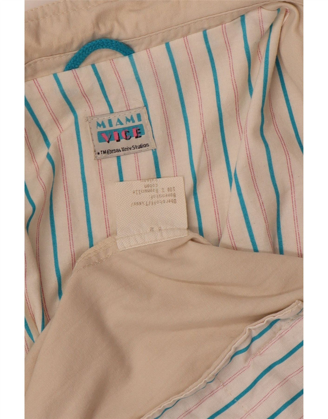 Blazer Vintage pentru bărbați cu 1 nasture EU 52 XL bumbac bej