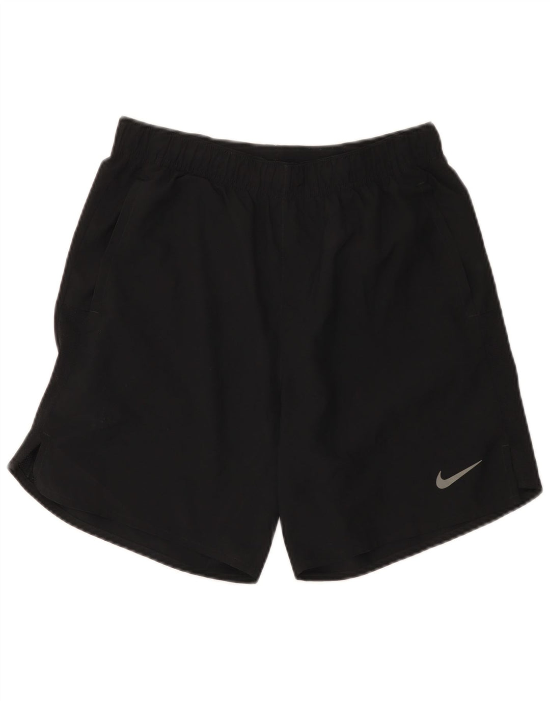 Pantaloni scurți sport Nike Dri Fit pentru femei UK 10, poliester negru mic